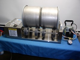 BIRO VTS43 Countertop Vacuum Tumbler Twin Drum S.S 20 LB ea. Marinator - $3,150.00