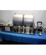 BIRO VTS43 Countertop Vacuum Tumbler Twin Drum S.S 20 LB ea. Marinator - $3,150.00