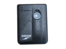 Vintage Motorola Renegade Pager Black With Clip EXCELLENT WORKING - £18.46 GBP