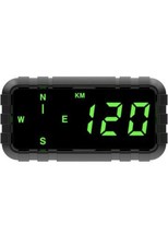 True GPS HUD Speedometer Head Up Display MPH KMH Compass Overspeed Alarm - £19.54 GBP