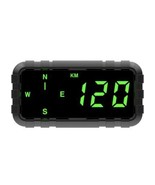 True GPS HUD Speedometer Head Up Display MPH KMH Compass Overspeed Alarm - $24.74