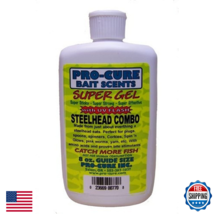 Pro-Cure Steelhead Super Gel 8oz - Whole Ground Shrimp, Salmon Eggs, Anc... - $40.34