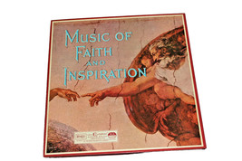 1960&#39;s Vtg Reader’s Digest &quot;Music of Faith &amp; Inspiration&quot; 33rpm Boxed Set 3 - £3.95 GBP