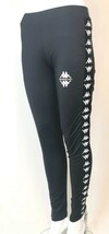 NWT Kappa x Shadow Hill Salber Leggings Black White Logo Leg S - $30.00