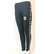 NWT Kappa x Shadow Hill Salber Leggings Black White Logo Leg S - $30.00