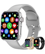 Smart Watch for Men Women Compatible with iPhone Samsung Android Phone 1... - £48.06 GBP