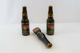 Okanagan Spring Ceramic Beer Tap Handles Pale Ale Lager Lot of 3 Bottle Shape - £30.89 GBP