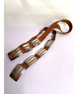Signed Sterling Silver Concho Belt 925 unisex WESTERN Belt Make offer!! - €2.143,99 EUR