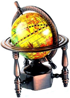 World Globe Die Cast Metal Collectible Pencil Sharpener - $8.95