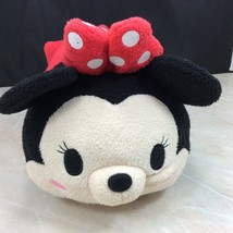 Disney Plush Tsum Tsum Minnie Mouse Plush 13” Stuffed Animal Red Black White Toy - £11.80 GBP