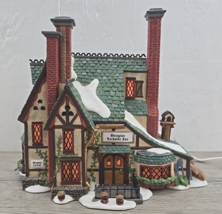 Dept 56 Dickens Village Abington Lockside Inn 58474 w/ Light &amp; Box - £36.15 GBP