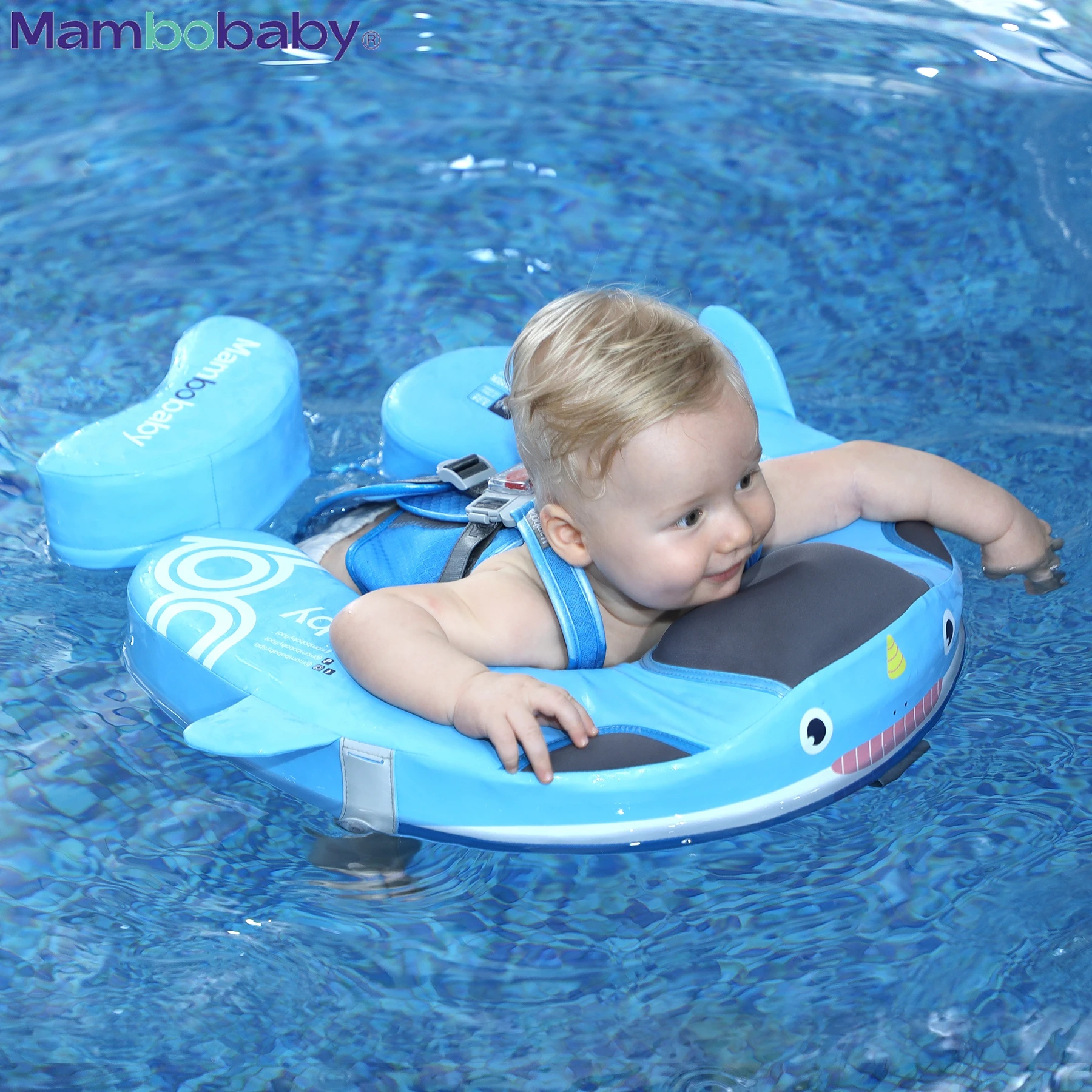 Oat with roof chest swimming ring infant swim trainer toddler non inflatable buoy beach thumb200