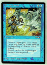 Arcane Denial - Alliances - 1996 - Magic the Gathering - $3.49