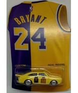 &#39;65 VW Fastback CUSTOM Hot Wheels Lakers&#39; Kobe Bryant w/Real Riders - £59.45 GBP