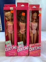 1980&#39;s Mattel FUN-TO-DRESS Barbie Lot of 3 12&quot; Fashion Dolls in Original Boxes - $49.45