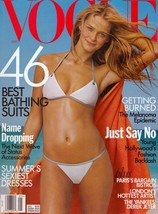 1999 Vogue Fashion Derek Jeter Kahimi Karie Alek Wek May 25th Birthday Gift 90s - $74.20