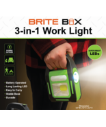 Brite Box 3-in-1 LED Work Light - Battery Operated  - Long Lasting Lights - $16.11 CAD