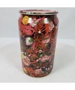 Retro Chupa Chups Container Metal Tin Roses Approx 6x3.5&quot; Inch - $8.60