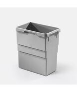 Hailo 29L (30.64 Qt) Gray Replacement Bin for Euro Cargo Trash System - €56,82 EUR
