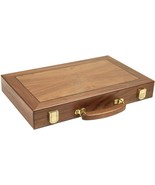 Open Box! 15&quot; Orion Craft Wood Backgammon Set - Walnut Burl - $82.06 CAD