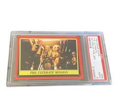 Star Wars Topps Trading Card PSA 9 vtg graded Mint #99 Mission Chewbacca Solo sp - £309.26 GBP