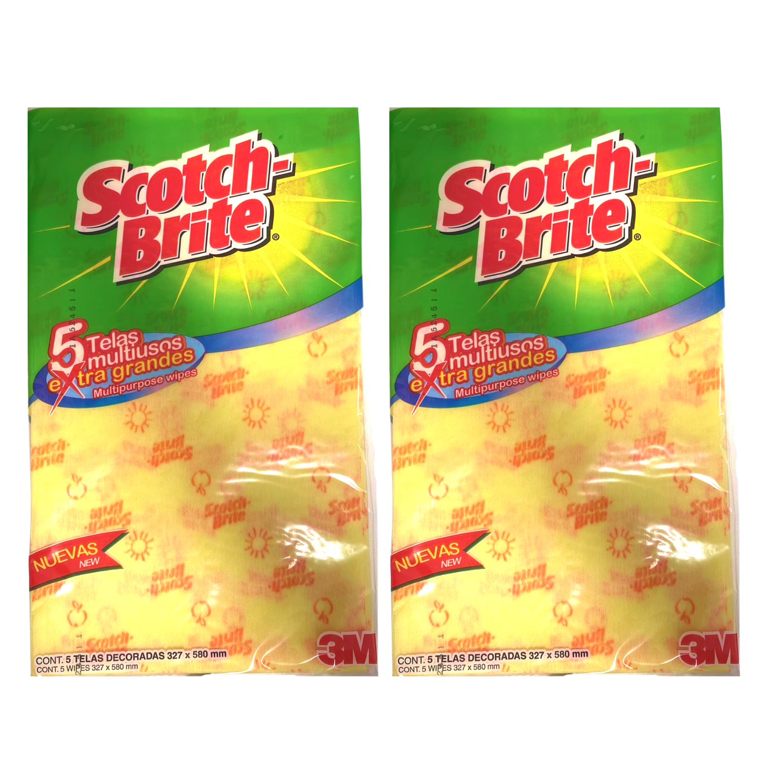 Scotch-Brite Multipurpose 10 Extra Big 2-Pack of 5 Each - $13.99