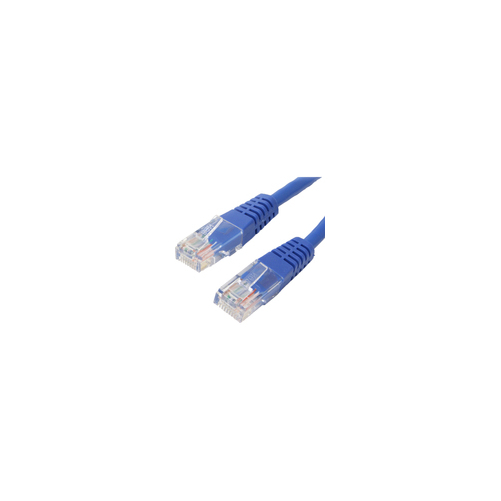 4xem 4XC6PATCH1BL 1FT CAT6 BLUE MOLDED PATCH CABLE - $18.95