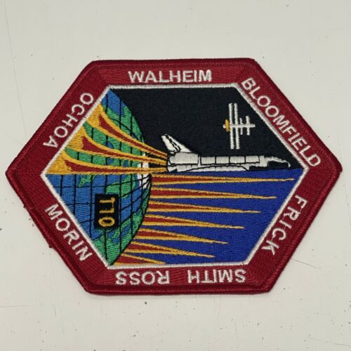 NASA STS-110 Space Shuttle Atlantis Patch Walheim Frick Ochoa Morin Ross... - $15.84