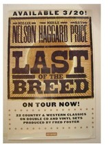 Willie Nelson Merle Haggard Ray Price Poster Promo - £70.28 GBP