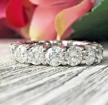 Hochzeitsband 6,50 Karat simulierter Diamant-Jubiläumsring 14 Karat... - £201.87 GBP