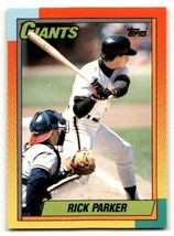 1990 Topps Traded #87T Rick Parker    San Francisco Giants Baseball Car ... - $1.73