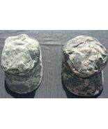 PRE-OWNED 2 QTY ACU UCP PATROL CAP 7 1/8 AUTHORIZED UNIFORM HAT MILITARY - $580.95 MXN