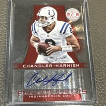 2012 Panini Totally Certified Chandler Harnish Autograph Rookie Card 244/290 - £3.92 GBP