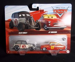 Disney Pixar CARS 2 pack Caleb Worley &amp; Jet Robinson NEW - $20.85