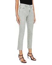Ag Mari High Rise Cropped Slim Straight Jeans - £96.91 GBP