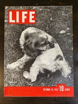 Life Magazine October 25, 1937 Hunting Spaniel Dog - Charles F Kettering  - 1222 - £5.25 GBP