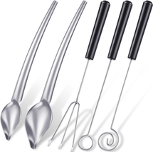 3 Pieces Candy Dipping Tools Chocolate Dipping Fork Spoons Set 2 Pieces ... - £15.29 GBP