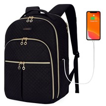 BAGSMART Laptop Backpafor Women 15.6 inches Notebook Bags School Bag Chargeable  - £93.54 GBP