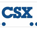 CSX Railroad Railway Train Sticker Decal R708 - $1.95+