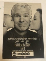 Father Of The Bride Part 2 Print Ad Tv Guide Steve Martin Martin Short  ... - £4.69 GBP