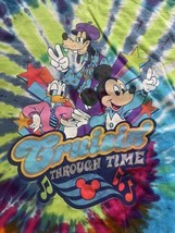 Disney 2006 Cruisin Through Time Tye Dye T Shirt Men’s Size 2XL - $23.36