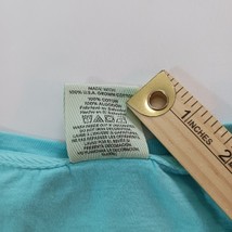 Comfort Wash Men's Mint Turquoise Ring Spun Cotton T-Shirt Short Sleeve Size XL image 4