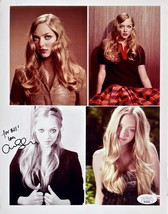 AMANDA SEYFRIED Autographed SIGNED 8x11 Photo For Bill JSA CERTIFIED VV5... - £39.32 GBP