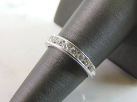 Womens Vintage Estate Platinum Diamond Ring, 5.8g E3396 - £927.61 GBP