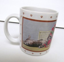 Lowell Herrero Cat Mug Cup By Vandor Ceramic 1986 Japan Vintage - £23.14 GBP