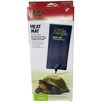 Zilla Heat Mat Terrarium Heater For Reptile Large - 24 Watt - 50-60 Gallon Tanks - £27.53 GBP