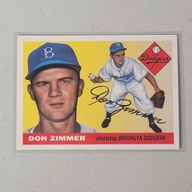 Don Zimmer Card #92 Brooklyn Dodger Insert MLB Baseball 1955 1995 Topps Archive - £6.40 GBP