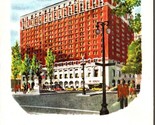 Hotel Statler Detroit Michigan MI 1956 Chrome Postcard L2 - £2.06 GBP