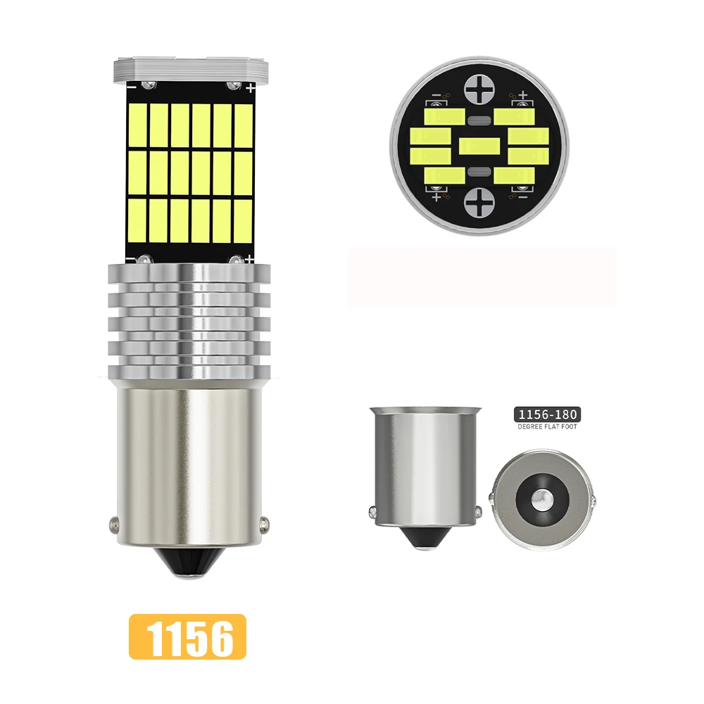 Oprah 10X HighBright Car LED Light 1157 BAY15D T20 7443 T25 3157 45*4014 SMD Can - £128.92 GBP