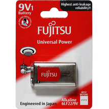 Fujitsu 9V Alkaline Universal Power Blister Pack - $17.15